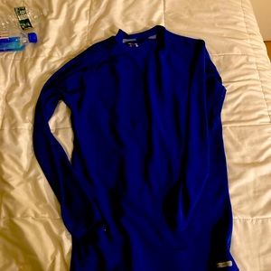 Lg men’s Blue fitness Under armor long sleeve fitness shirt